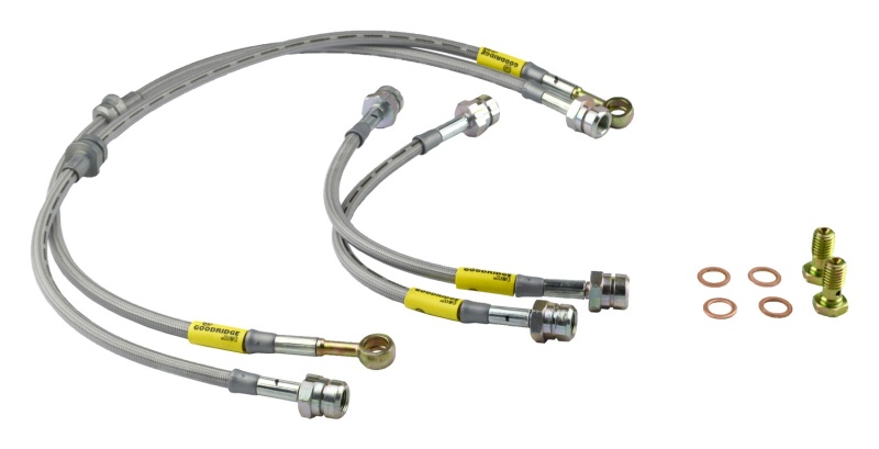 Volkswagen EOS Brake Line Kit - Front + Rear - Goodridge - G-Stop - `06-`08