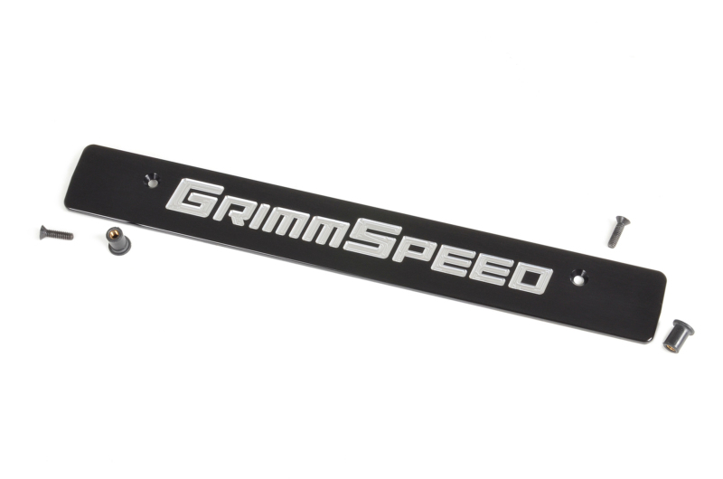 Subaru WRX STI License Plate Delete Plate - GrimmSpeed - `15-`27