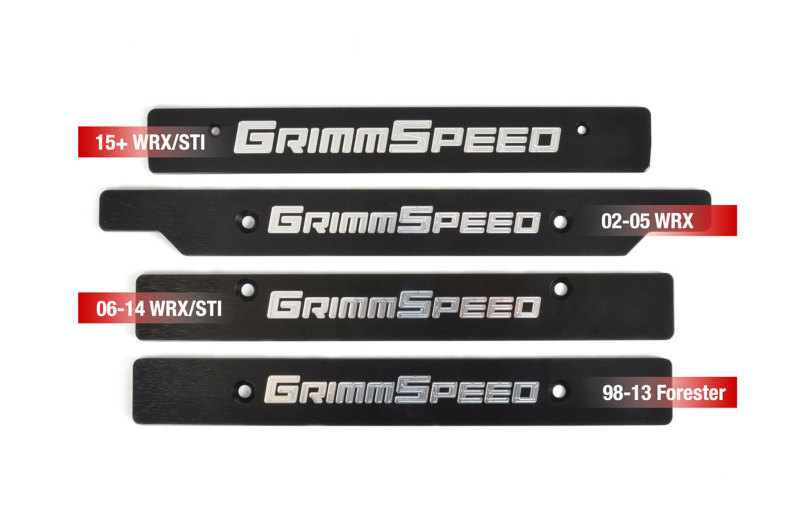 Subaru WRX STI License Plate Delete Plate - GrimmSpeed - `15-`27