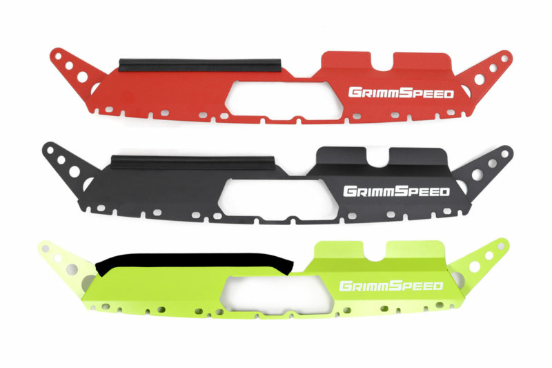 Subaru WRX STI Radiator Shroud - GrimmSpeed - Black - `15-`27