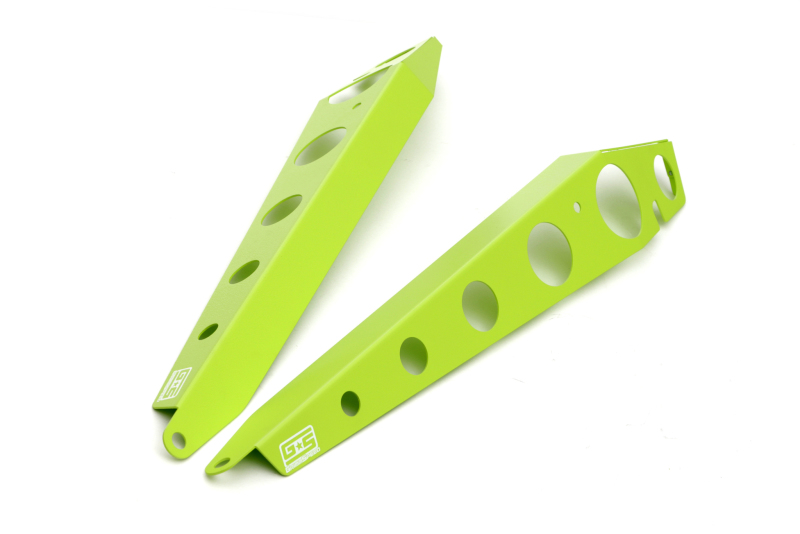Subaru WRX STI Fender Shrouds - GrimmSpeed - Powdercoat - Neon Green - `15-`27