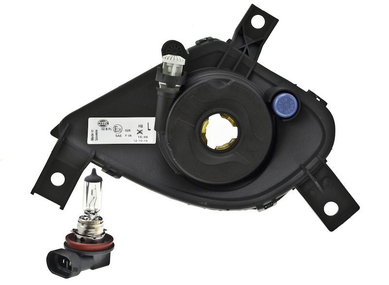 BMW 335i Fog Light - Right - Hella - OE Replacement with H8 Bulb - `07-`11