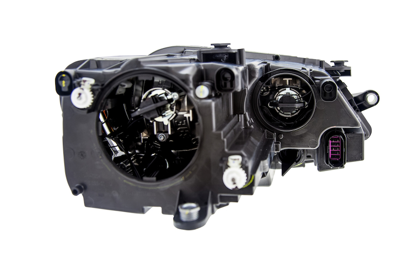 Volkswagen Jetta Headlight Assembly - Hella - Halogen - `11-`16