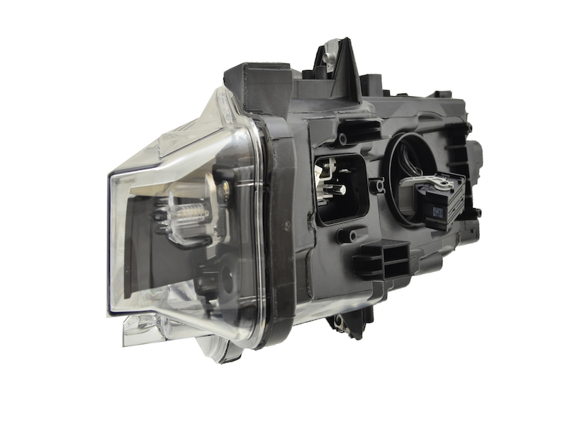 BMW 328d Headlight Assemblies - Right Hand - Hella - LED - `15-`16