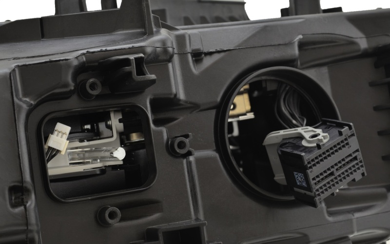 BMW 328d Headlight Assemblies - Right Hand - Hella - LED - `15-`16