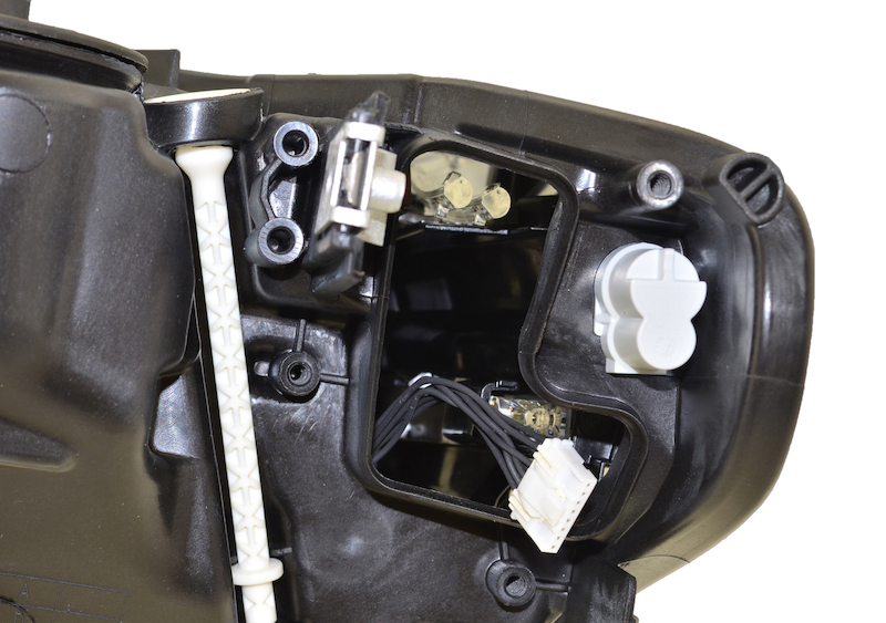 BMW 330e Headlight Assemblies - Right Hand - Hella - LED - 2016