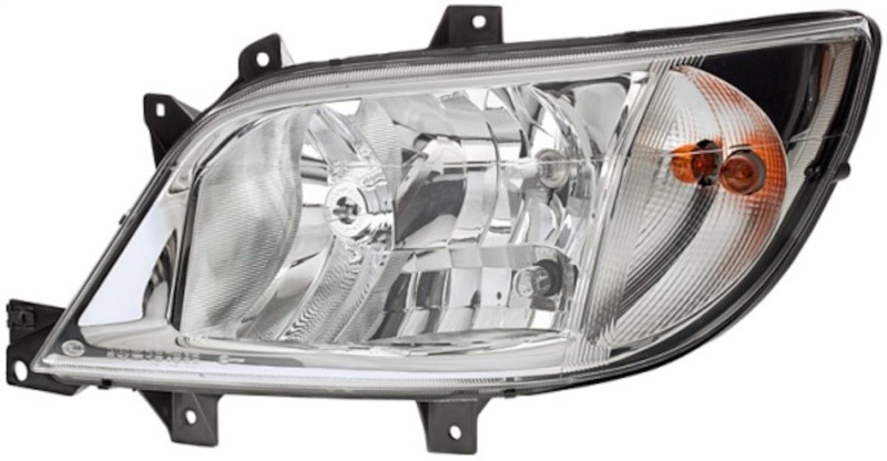 Dodge Sprinter 2500 Headlight Assembly - Left - Hella - OE Replacement - `03-`06