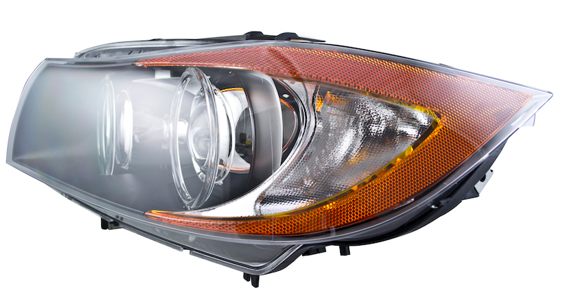 BMW 328xi Headlight Assembly - Front - Hella - Bi-Xenon - `07-`08