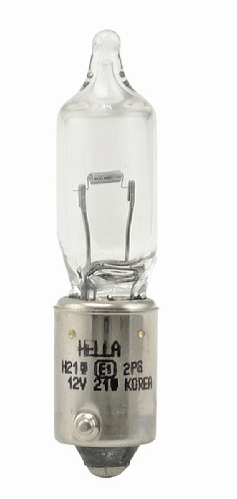 BMW 335i Halogen Light Bulb - Hella - H21W Standard Series Halogen, BAY9s Base, 12V 21W - `11-`12