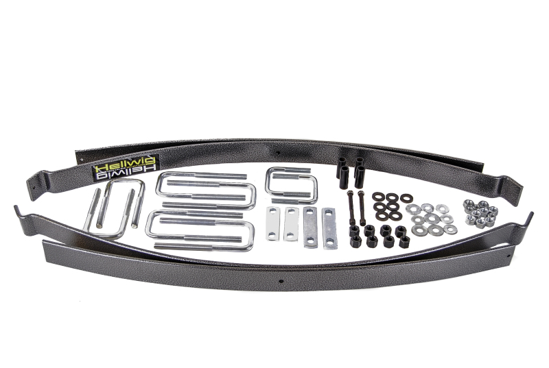 Nissan Titan Suspension Helper Spring Kit - Hellwig - Silent Support System 2 Leaf Pro Series - `04-`21