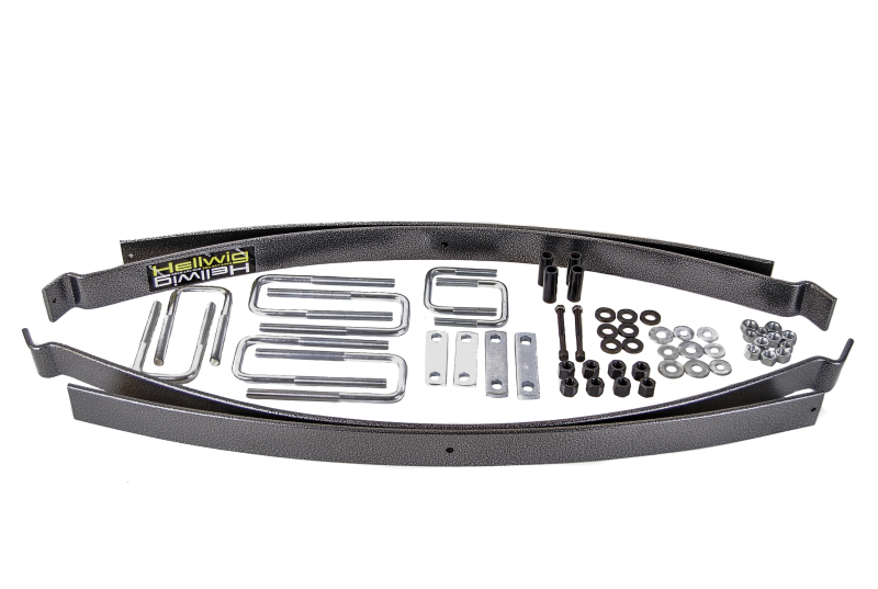 Nissan Titan Suspension Helper Spring Kit - Hellwig - Silent Support System 2 Leaf Pro Series - `04-`21