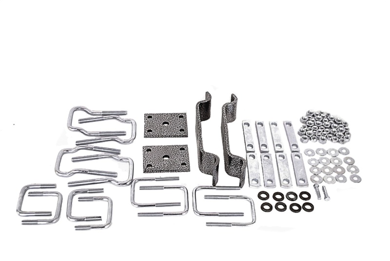 Ford F-450 Pickup Mounting Hardware Kit - Hellwig - Load Pro Multi Leaf 2500lb/3500lb Helper Springs - Zinc-plated - `16-`21 Ford F-450 Pickup Mounting Hardware Kit - Hellwig - Load Pro Multi Leaf 2500lb/3500lb Helper Springs - Zinc-plated - `16-`21