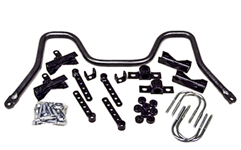 Chevrolet Silverado Classic Rear Sway Bar - Hellwig - Solid Heat Treated Chromoly 1-1/8in - `01-`16