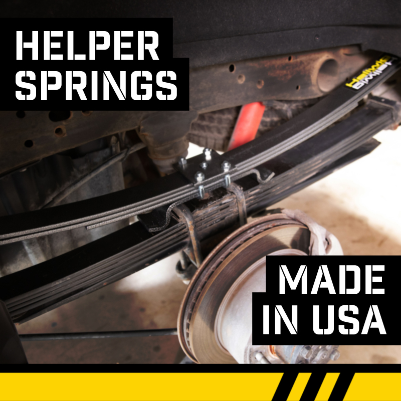 Ford F250 Contact Helper Springs - Hellwig - Helper Spring Kit - 2 Additional Leaves - `24-`25