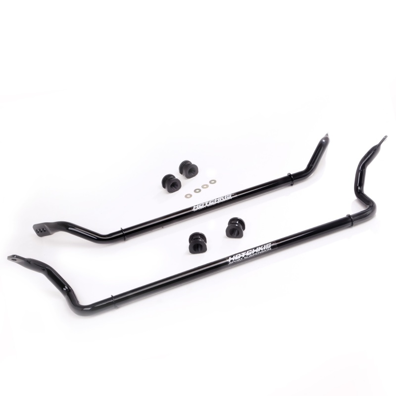 Chevrolet Corvette C7 Sway Bar Kit - Front + Rear - Hotchkis - Sport Adjustable - Gloss Black - `14-`15