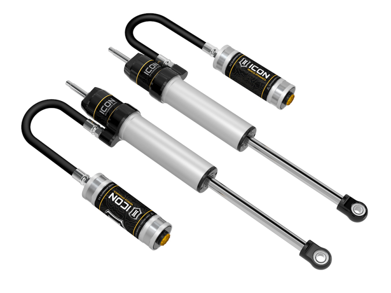 RAM 2500 Suspension Shock Absorber Set - Front - ICON - 2.5 Series with Remote Reservoir - `14-`27