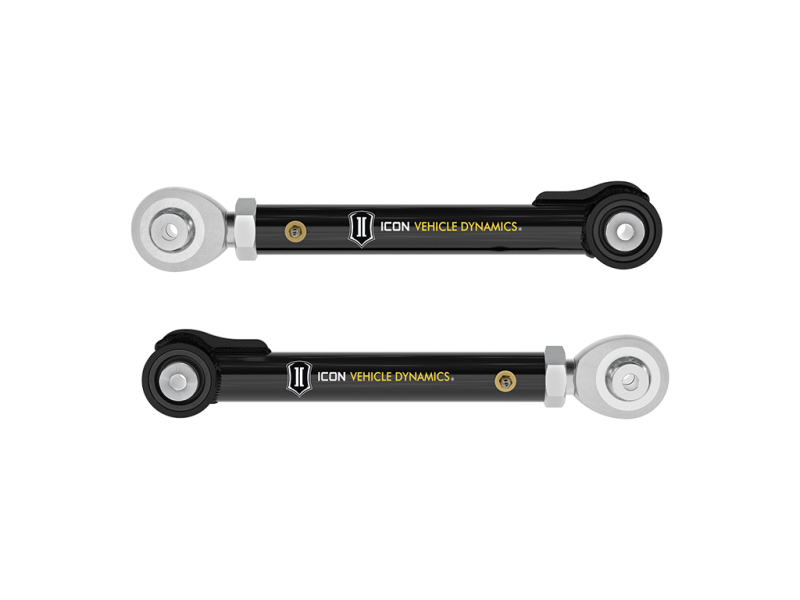 Lexus GX 550 Coilover Suspension Kit - Rear Upper - ICON - Tubular Rear Upper Link Kit - Black - 2024+