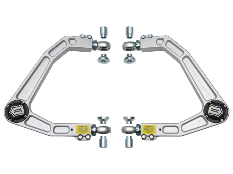 GMC SUV Upper Control Arms - Front - ICON - Billet Upper Control Arm Delta Joint Kit - `21-`24