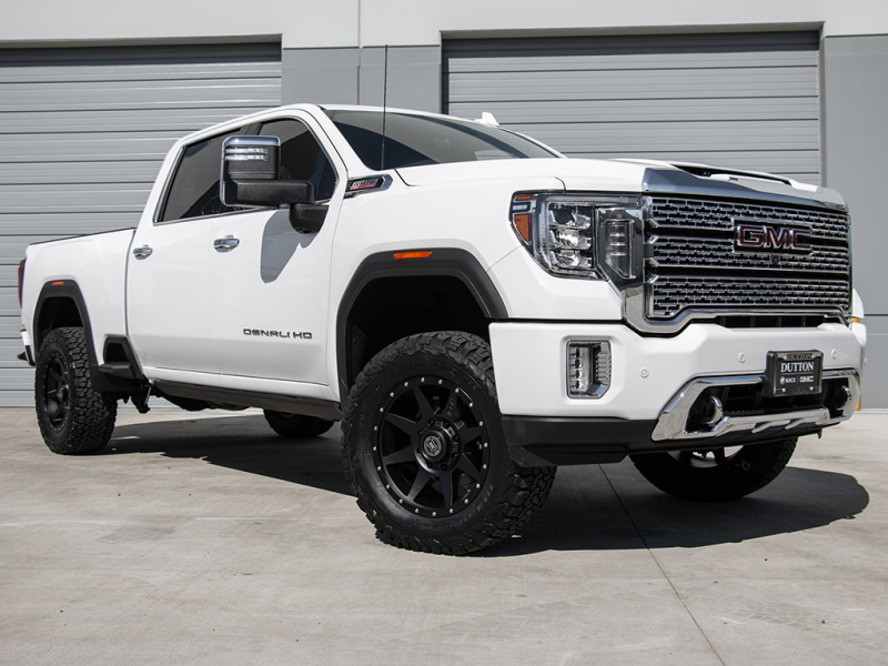GMC Sierra 2500HD Coilover Suspension Kit - ICON - 2.5 Series IR Shock System with Delta Joint - Black - `20-`27