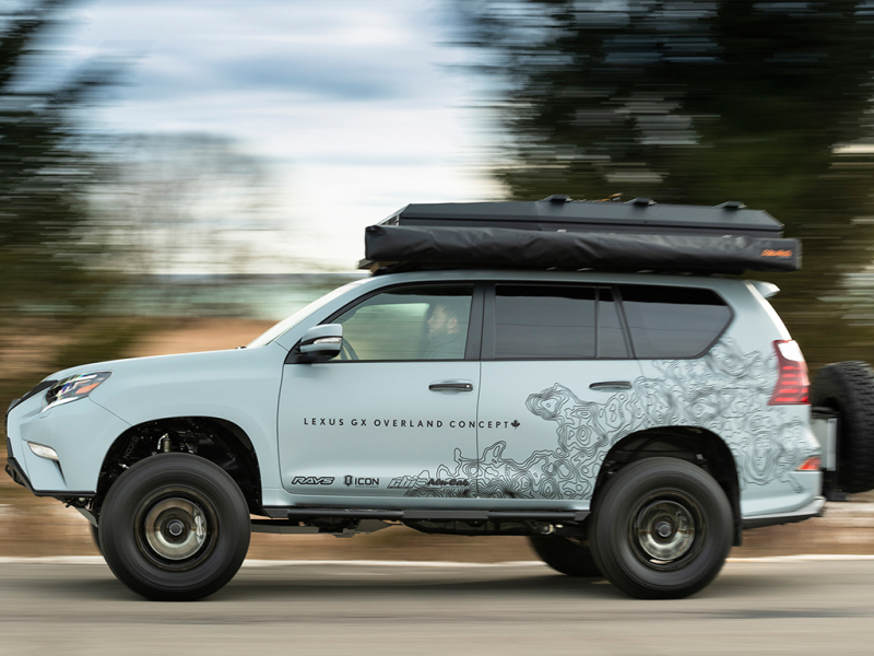 Lexus GX460 Suspension Lift Kit - ICON - 2.5 Series Coilover Kit + Delta Joint Upper Control Arms - `10-`27