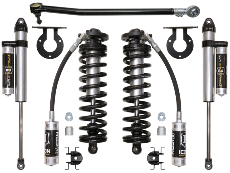 Ford F-250 Suspension Lift Kit - ICON - 2.5 VS Series Remote Reservoir Bolt-In Coilover Conversion - `17-`27