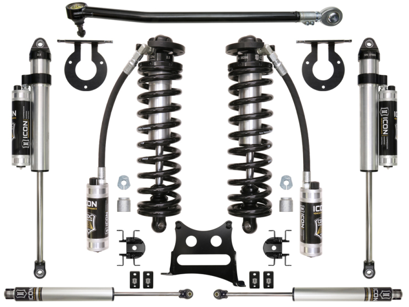 Ford F-250 Suspension Lift Kit - ICON - Stage 4 Coilover Conversion System - `17-`27