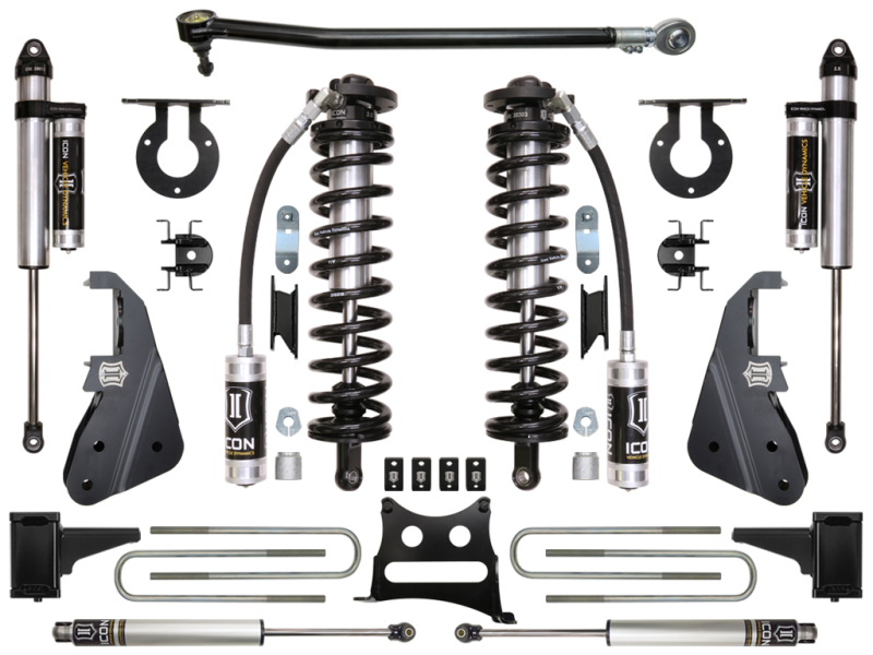 Ford F-350 Suspension Lift Kit - ICON - Stage 3 Coilover Conversion System - `17-`27