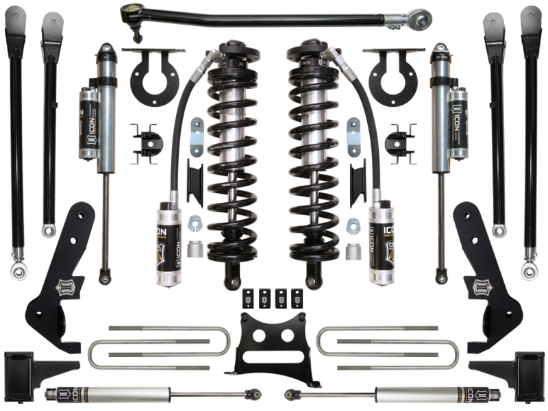 Ford F-250 Suspension Lift Kit - ICON - Stage 5 Coilover Conversion - `17-`27