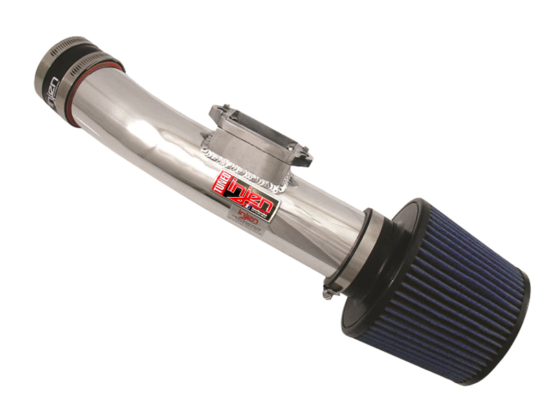 Toyota Camry Performance Air Intake - Injen - Short Ram, SuperNano-Web Filter - Polished - `97-`01