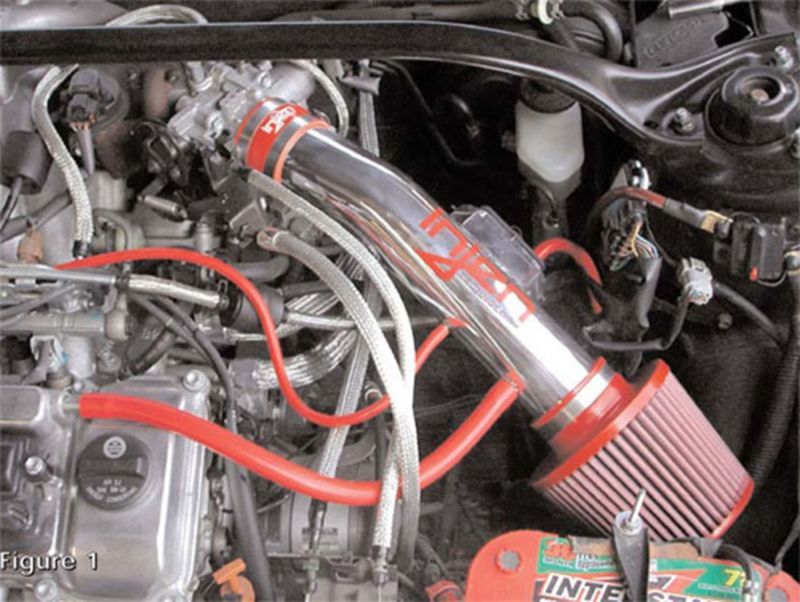 Toyota Camry Performance Air Intake - Injen - Short Ram, SuperNano-Web Filter - Polished - `97-`01