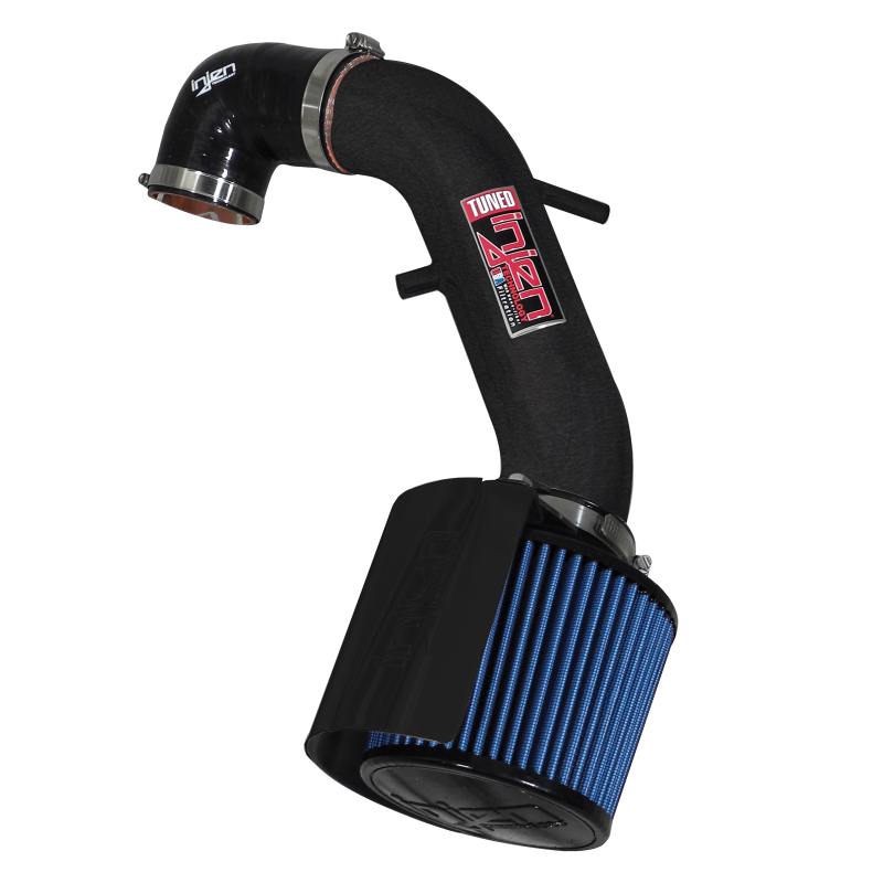 Jeep Cherokee XJ Performance Air Intake - Injen - Power-Flow with MR Tech & Web Nano Filter - Wrinkle Black - `91-`01