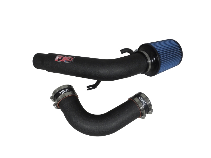 Dodge Durango Performance Air Intake - Injen - Power-Flow (PF), Short Ram, MR Technology, SuperNano-Web Dry Filter - Wrinkle Black - `11-`15