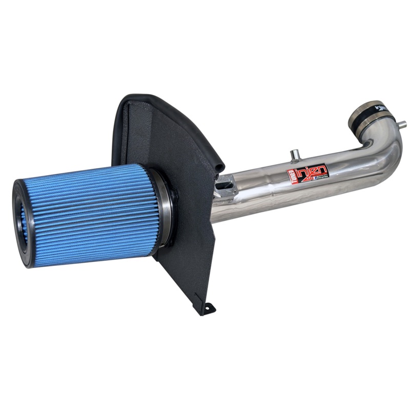 GMC Sierra Performance Air Intake - Injen - Power-Flow Short Ram Intake with MR Technology - Wrinkle Black - 2014