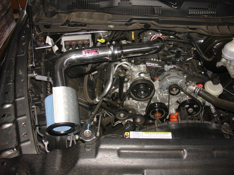 Dodge Ram Performance Air Intake - Injen - Power-Flow w/ MR Technology and Nano-Fiber Dry Filter - Polished - `09-`11