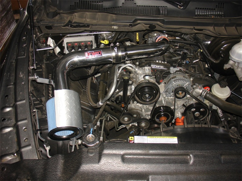 Dodge Ram Performance Air Intake - Injen - Power-Flow w/ MR Technology and Nano-Fiber Dry Filter - Polished - `09-`11