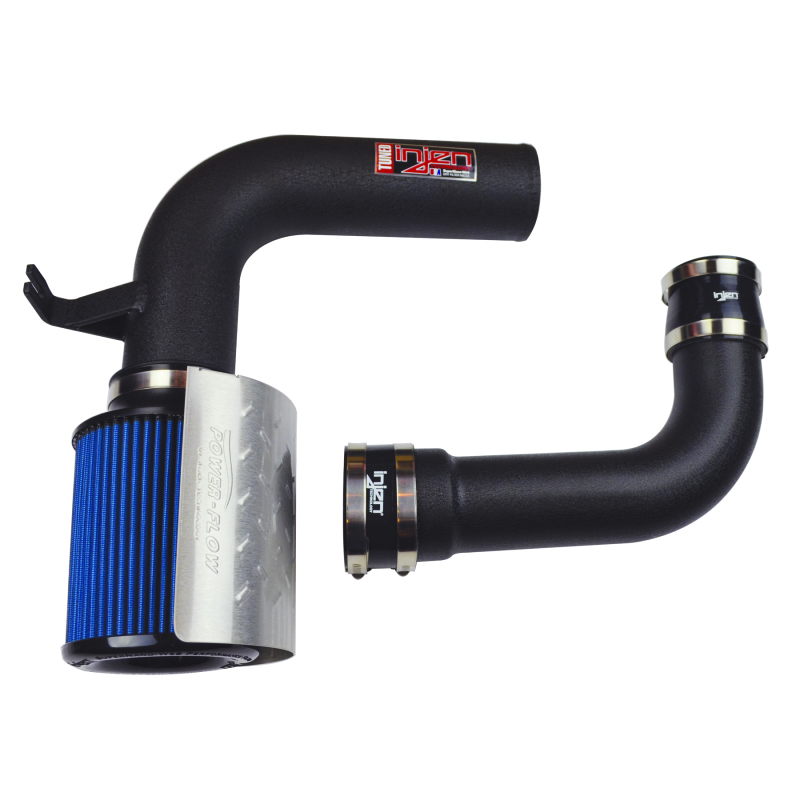 Dodge Ram Performance Air Intake - Injen - Power-Flow (PF) w/MR Technology, Web Nano-Fiber Dry Filter - Wrinkle Black - `09-`11