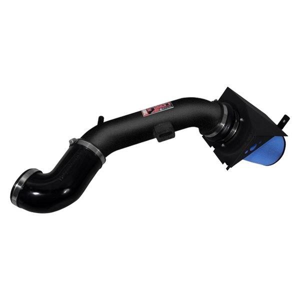 Ford F-150 Performance Air Intake - Injen - Power-Flow, Cold Air Intake, MR Technology, Enclosed Air Box, 4 in. Tubing, SuperNano-Web Dry Filter - Wrinkle Black - `10-`14