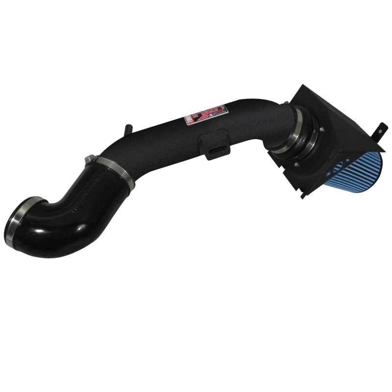 Ford F-150 Performance Air Intake - Injen - Power-Flow, Cold Air Intake, MR Technology, Enclosed Air Box, 4 in. Tubing, SuperNano-Web Dry Filter - Wrinkle Black - `10-`14