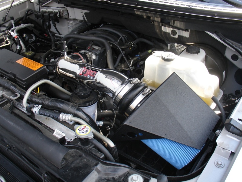 Ford F-150 Performance Air Intake - Injen - Power-Flow Air Intake System with MR Technology And Air Fusion - Polished - `09-`10