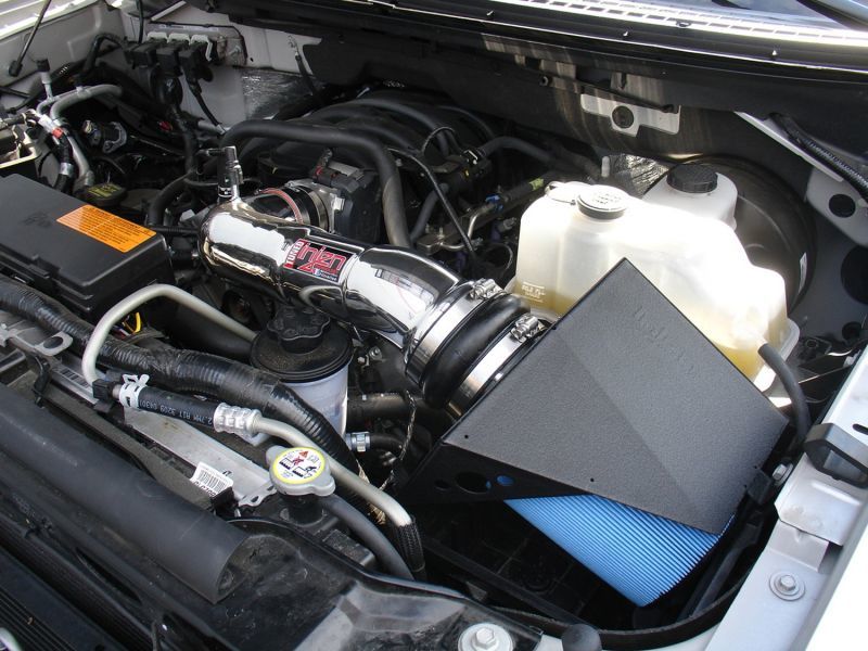 Ford F-150 Performance Air Intake - Injen - Power-Flow Air Intake System with MR Technology And Air Fusion - Polished - `09-`10