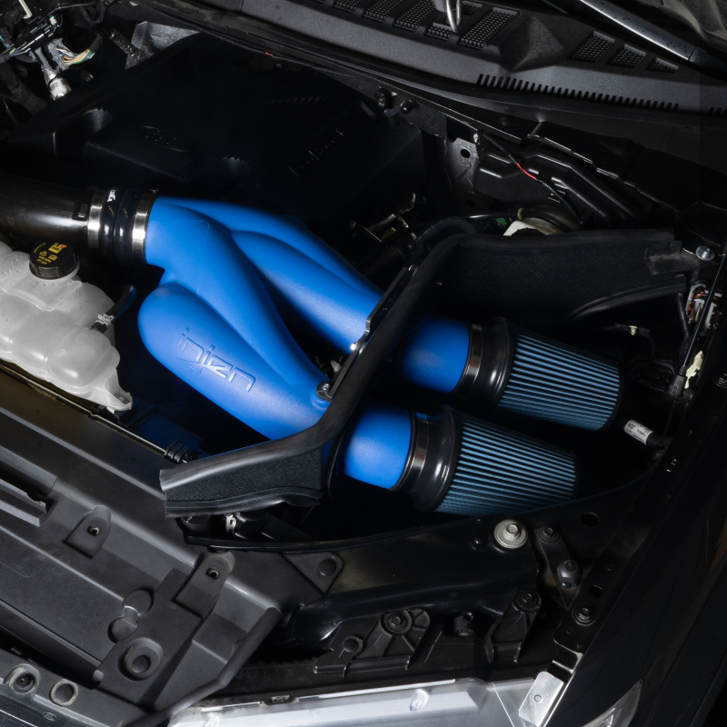 Ford F-150 Raptor Performance Air Intake - Injen - Power-Flow - Race Blue - `17-`25