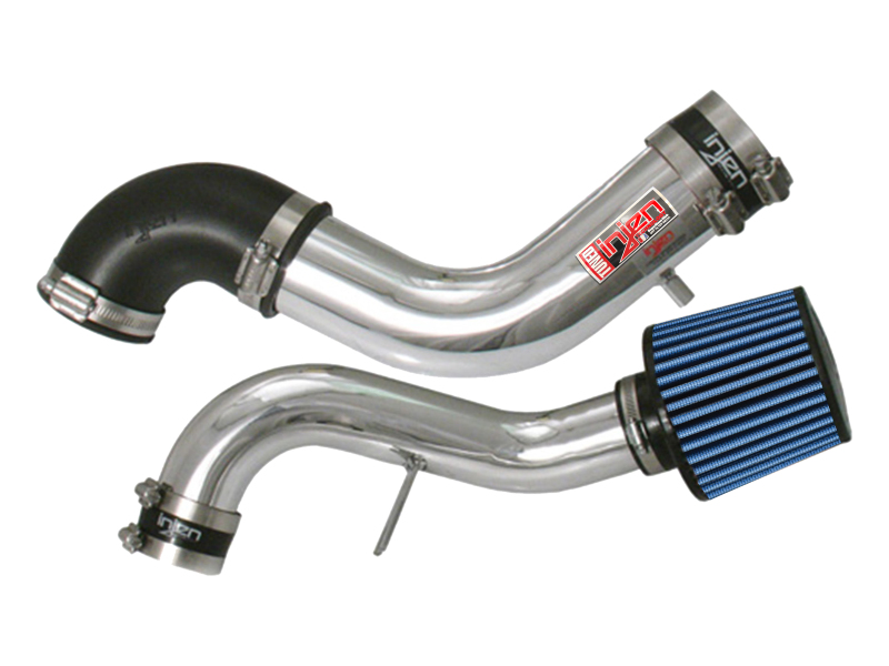 Mazda Protege Performance Air Intake - Injen - RD Series + SuperNano-Web - Polished - `99-`00