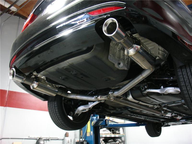 Hyundai Sonata Performance Exhaust - Injen - Cat Back - Polished - `11-`14