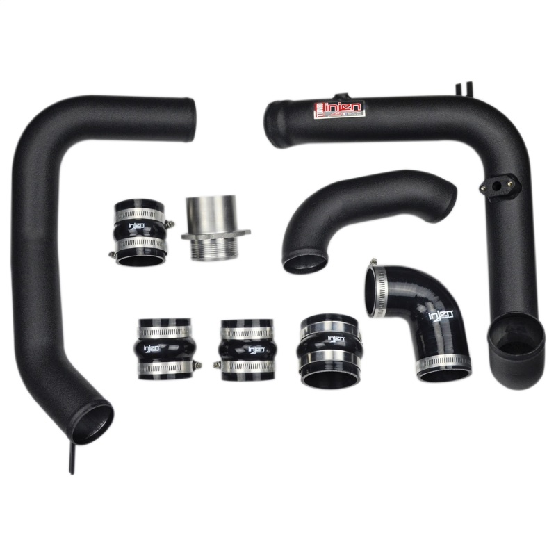 Volkswagen GTI Intercooler Pipe Kit - Injen - SES3078ICPBLK - Black - `15-`17
