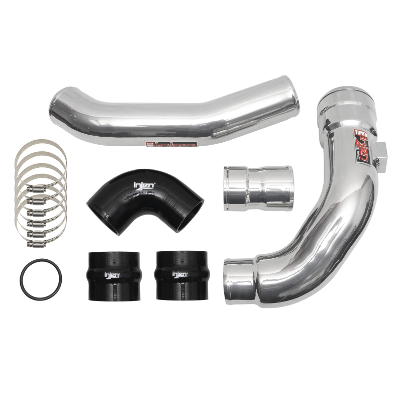 Ford F-450 Intercooler Piping Kit - Injen - SES Polished - Polished - `17-`22