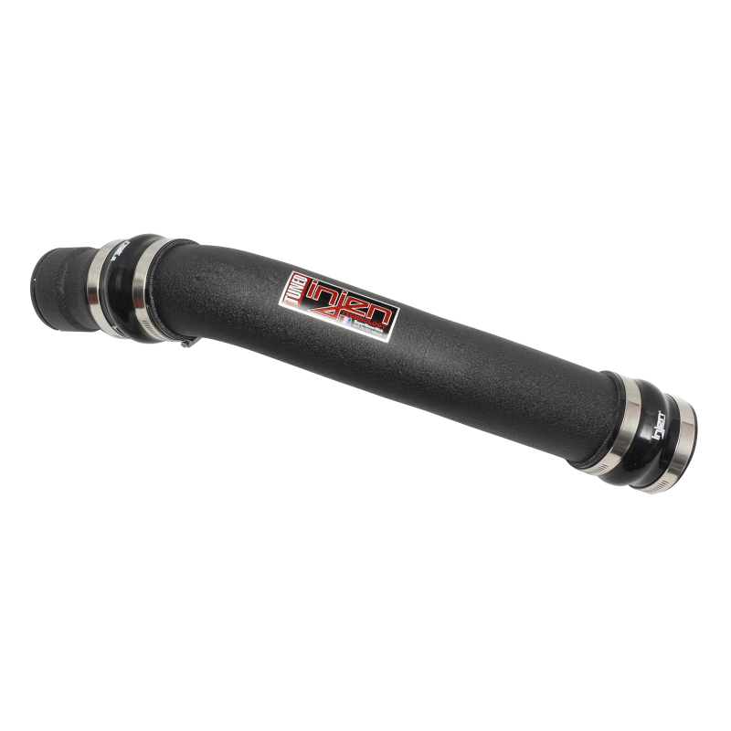 Ford F450 Intercooler Piping - Hot Side - Injen - SES9004ICPHWB - Wrinkle Black - `17-`22