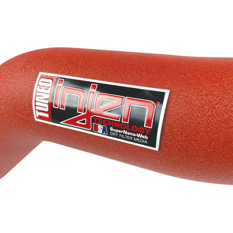 Ford F-150 Raptor Intercooler Piping Kit - Injen - SES9015ICPWR - Wrinkle Red - `17-`20