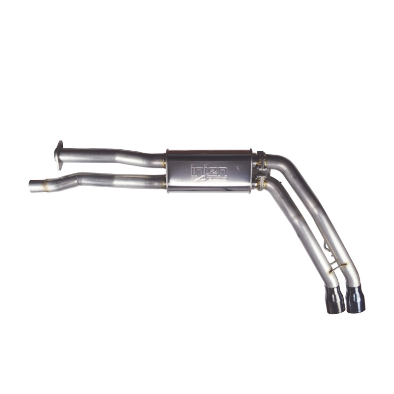 Ford F-150 Raptor Performance Exhaust - Injen - Cat Back, Dual Side Exit, Injen SES9102 - Black Chrome - `17-`20