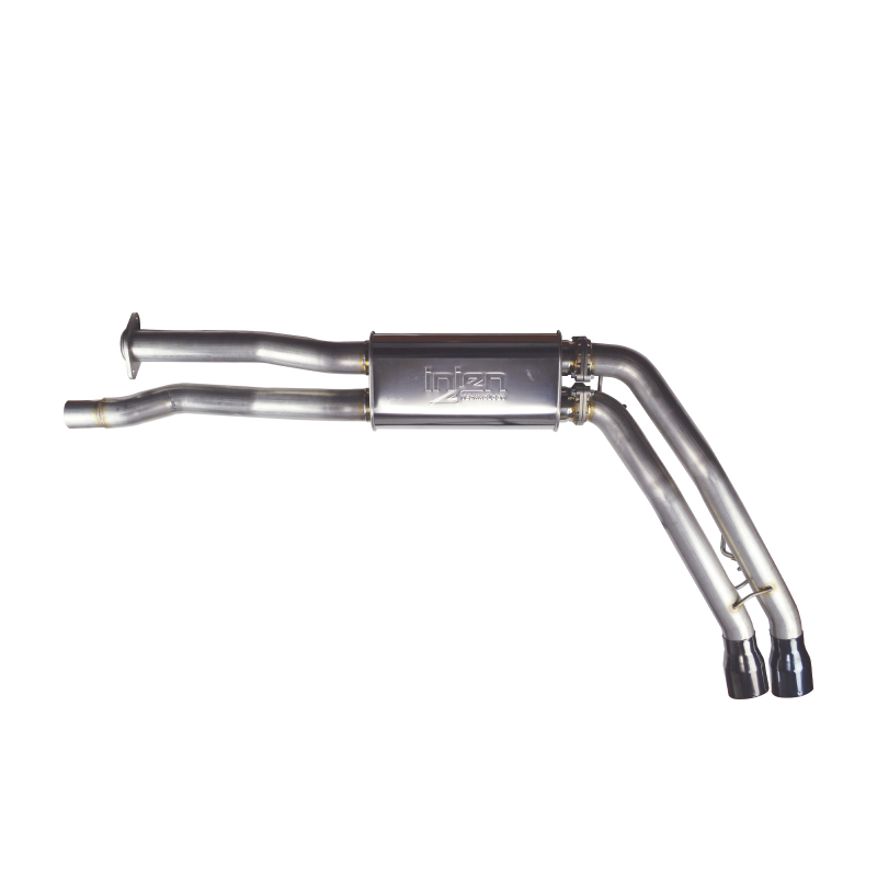 Ford F-150 Raptor Performance Exhaust - Injen - Cat Back, Dual Side Exit, Injen SES9102 - Black Chrome - `17-`20