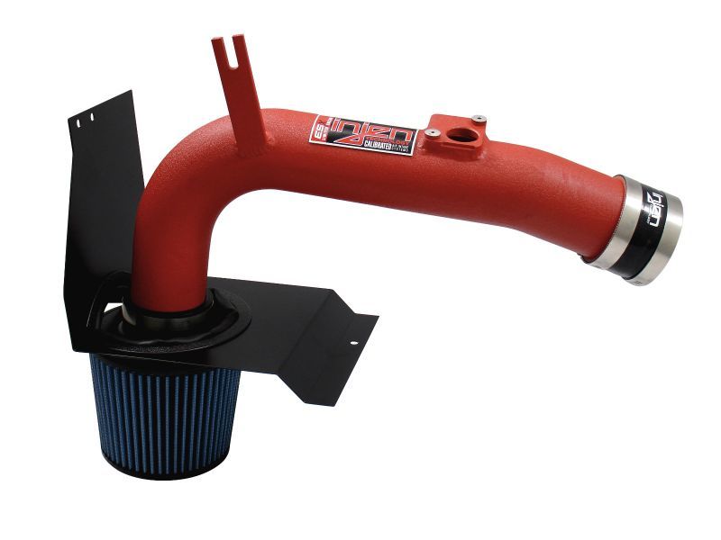 Subaru Impreza Performance Air Intake - Injen - SP Cold Air Intake with Heat Shield - Wrinkle Red - 2014
